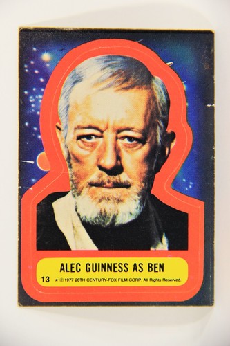 Star wars 1977 - sticker, card