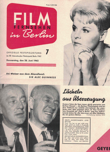 Filmfestspiele berlin 1962 - berlin,