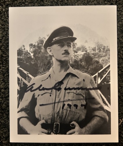 Alec guinness 4x5 signed - alec,