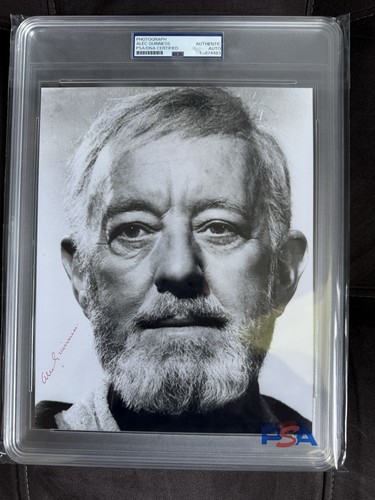 Alec guinness autographed - guinness,