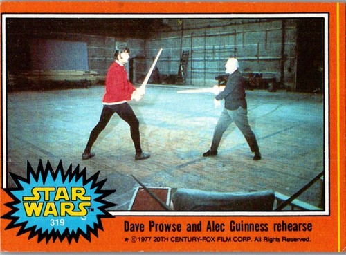 1977 topps dave prowse - dave, and