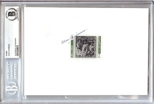 Alec guiness signed - guiness,